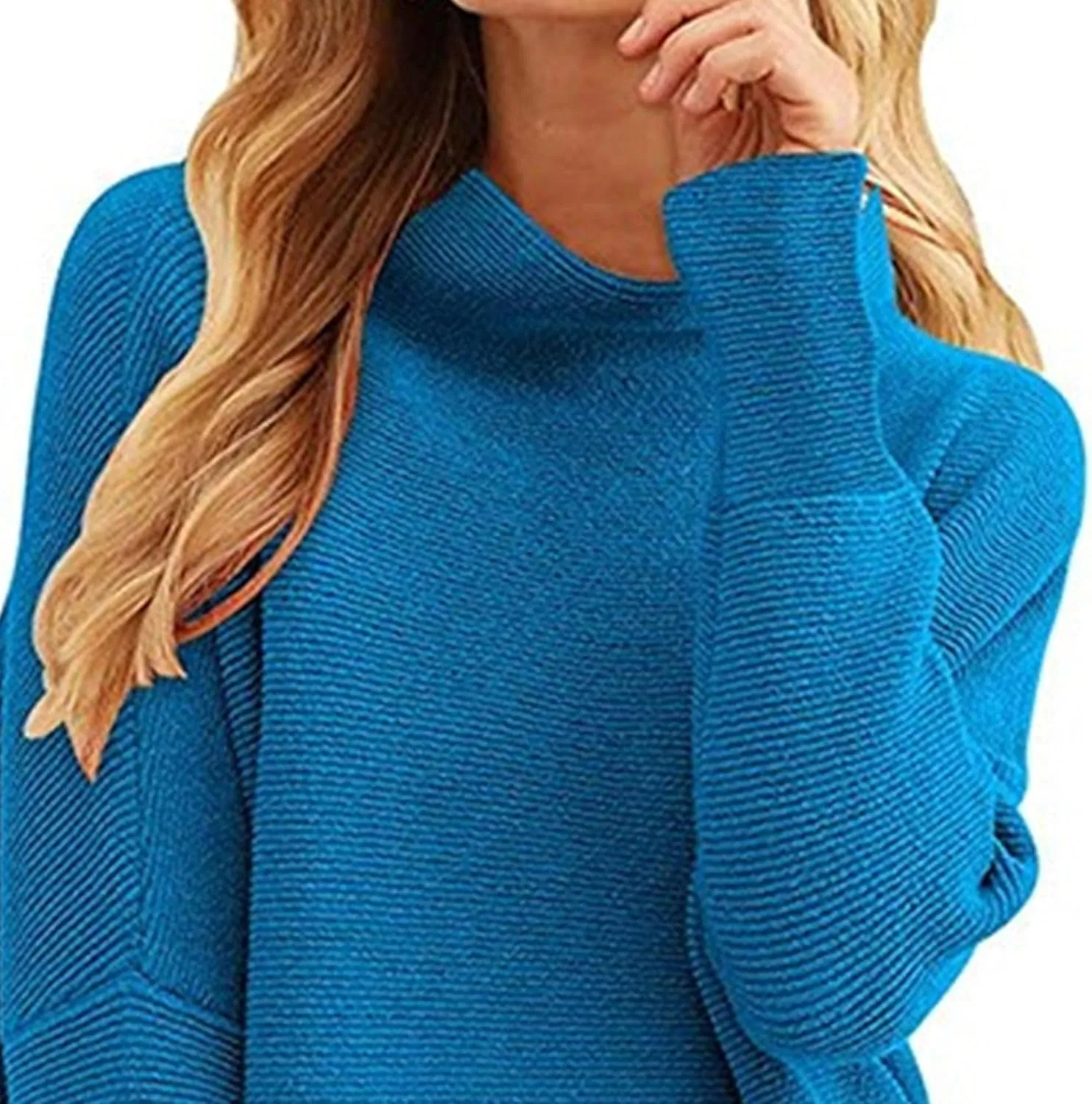 Women's Fall Sweater Short Pullover Dress 2025 Loose Turtleneck Long Sleeve Cocktail Party Ribbed Knit Mini Dress