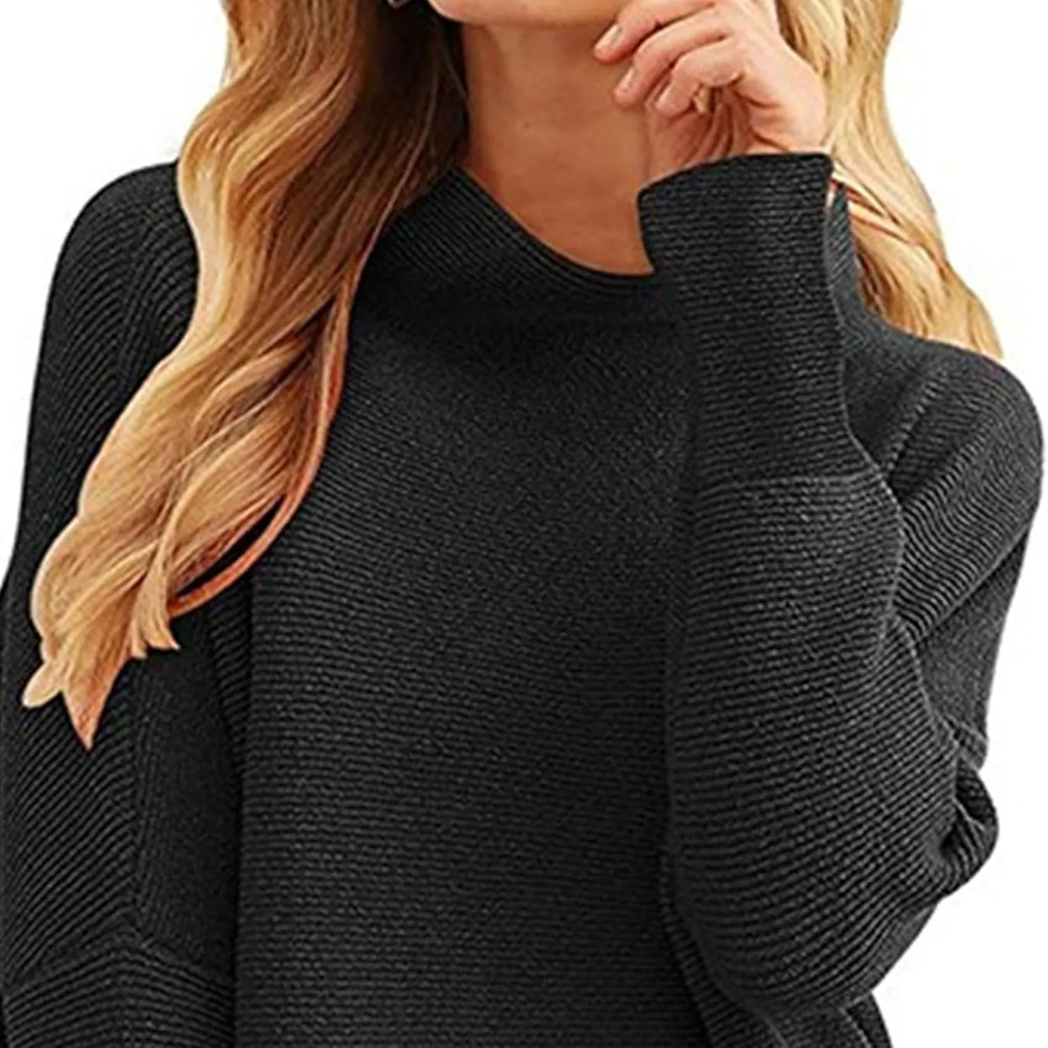 Women's Fall Sweater Short Pullover Dress 2025 Loose Turtleneck Long Sleeve Cocktail Party Ribbed Knit Mini Dress