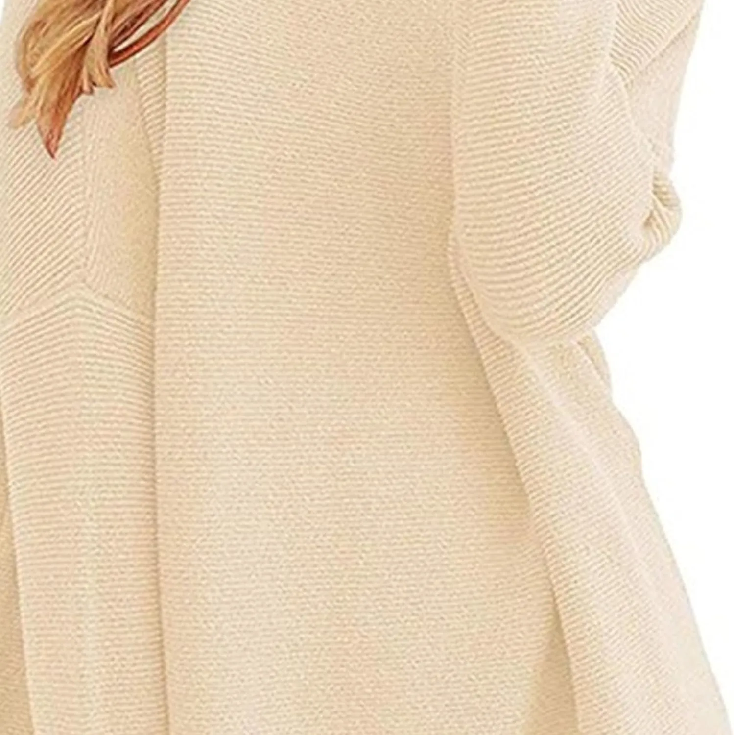 Women's Fall Sweater Short Pullover Dress 2025 Loose Turtleneck Long Sleeve Cocktail Party Ribbed Knit Mini Dress