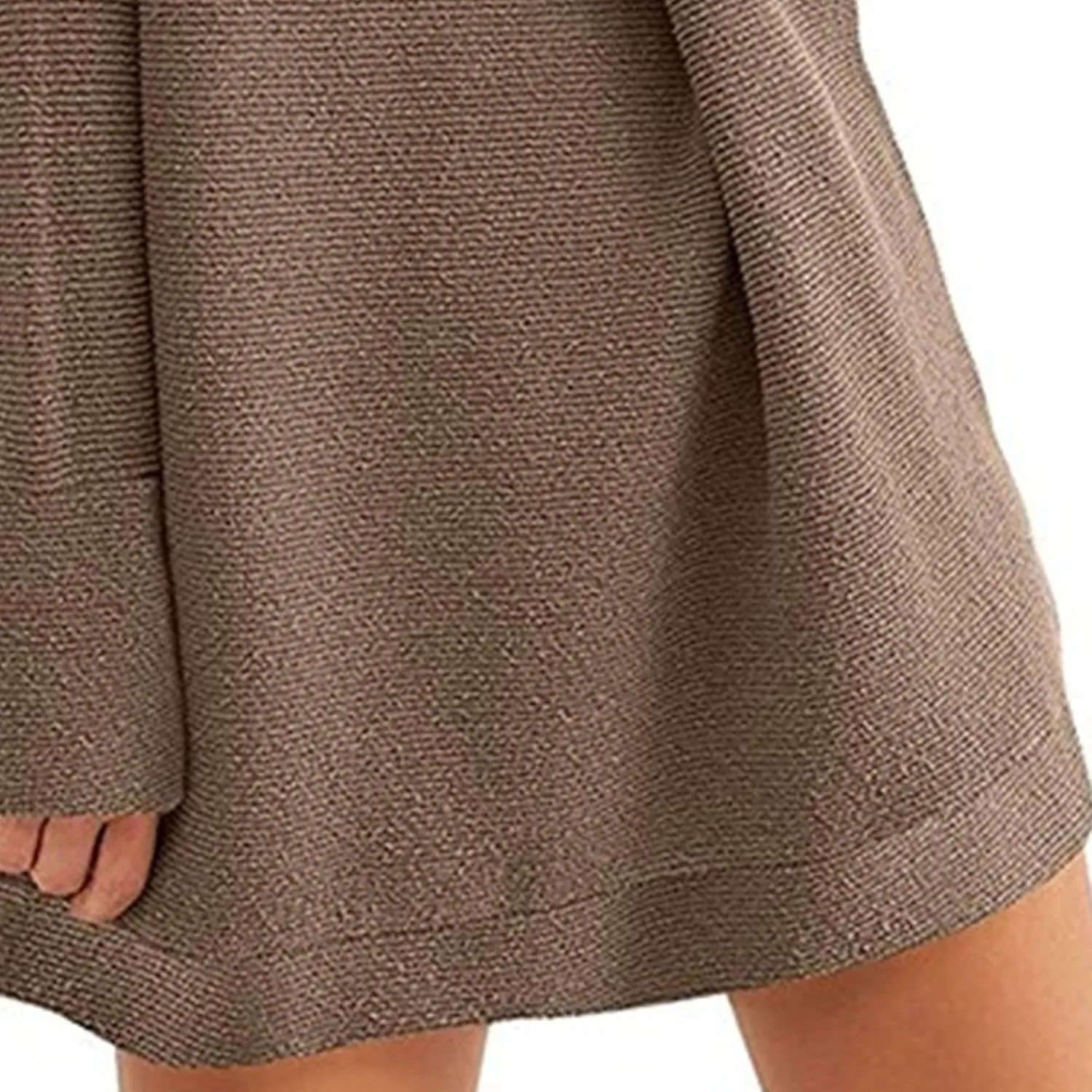 Women's Fall Sweater Short Pullover Dress 2025 Loose Turtleneck Long Sleeve Cocktail Party Ribbed Knit Mini Dress