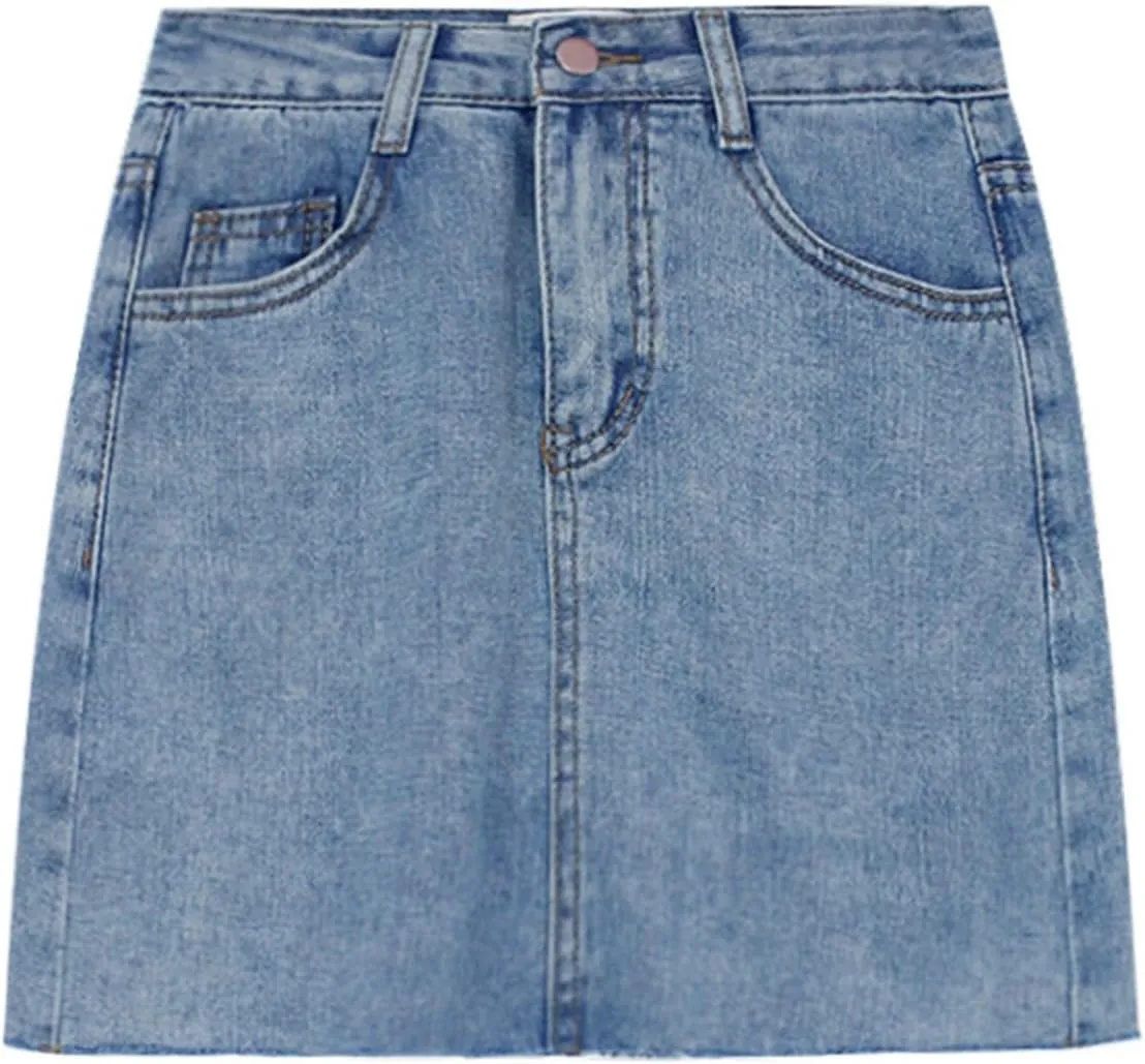 Womens Mid-High Waisted Ripped Denim Jean Shorts Cutoff Stretchy 2025 Summer Casual Beach Wide Leg Hot Short Pants