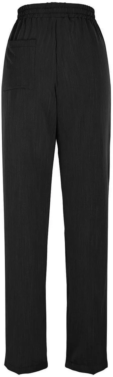 Womens Pants, Straight Leg Casual Pants Linen Everyday Peasant Solid Color Wide