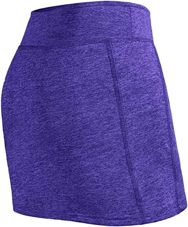 Women's Tennis Golf Skirts High Waisted with Pockets Inner Shorts for Athletic Skorts Running