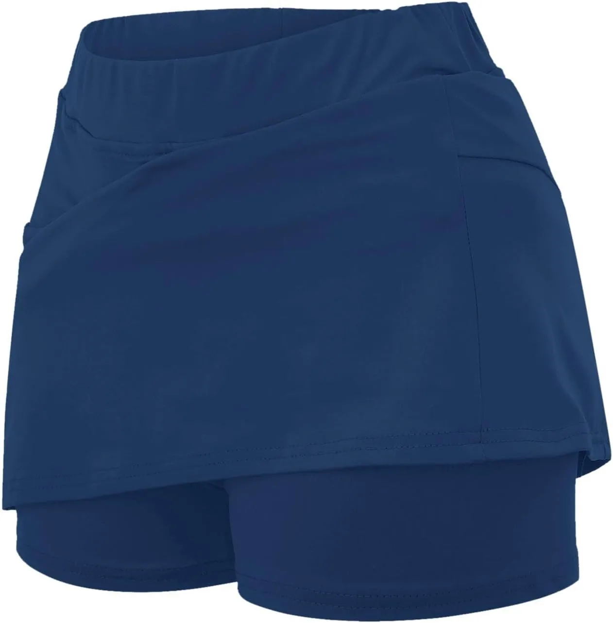 Women's Tennis Skirt High Waist Pleated Skort Summer Sports Running Mini Skirt Workout Running Skirt with Inner Short