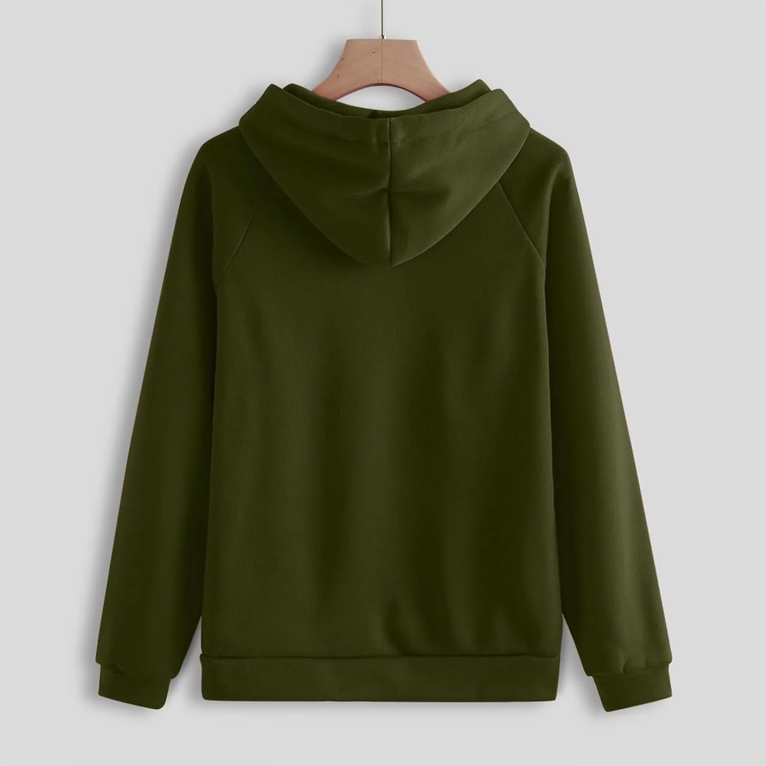 Womens Two Piece Lounge Sets Long Sleeve V Neck Elastic Waist Button Down Sweatshirts with