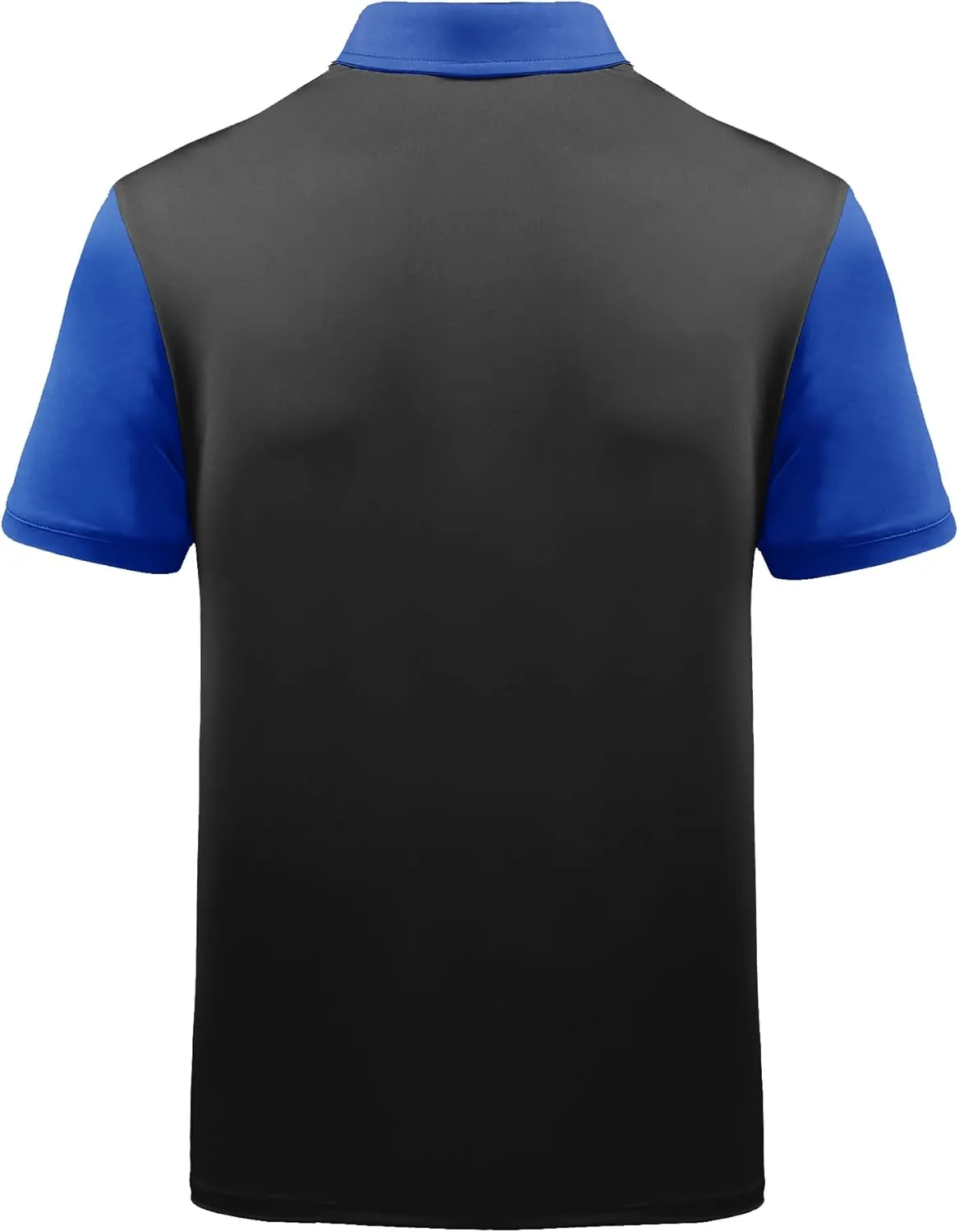 ZITY Mens Golf Shirt Short Sleeve Sport Moisture Wicking Performance Print Golf Polo Shirts for Men Collared Casual T-Shirt